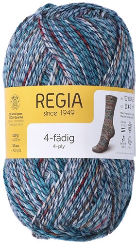 SMC Regia Sock yarn 4-ply Color 1246