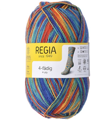 SMC Regia Sock yarn 4-ply Color 1275