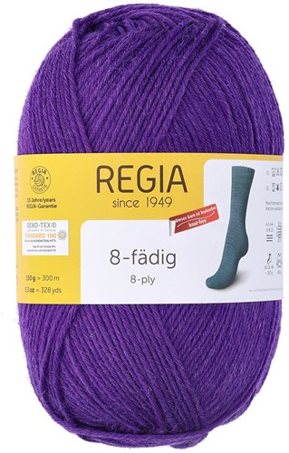 SMC Regia Sock yarn Uni colour 8-ply 1050