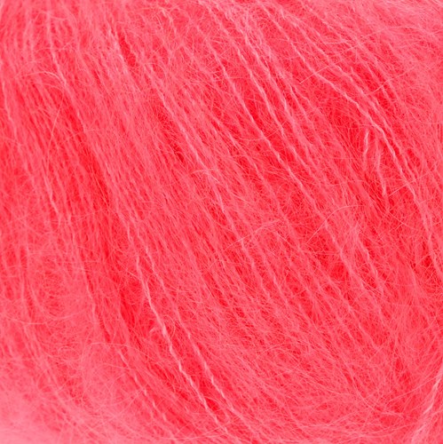 Rico Essentials Super Kid Mohair Loves Silk 064 Neon-Red-2