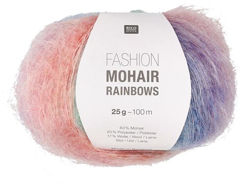 Rico Fashion Mohair Rainbows 001 Pastel