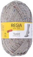 SMC Regia Sock yarn 6-draads Tweed 090 Light grey