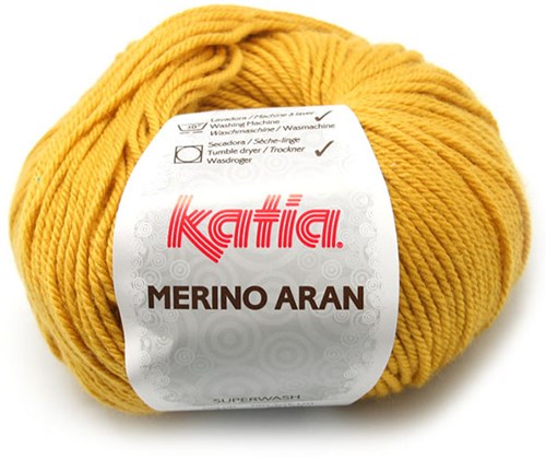 Katia Merino Aran 041 Light Mustard