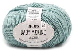 Drops Baby Merino Uni Colour 043 Light Sea Green