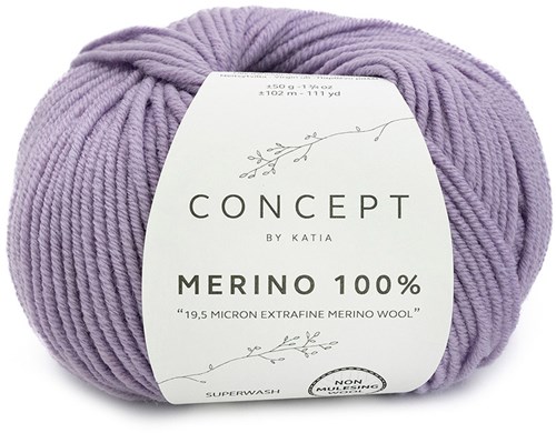 Katia Merino 100% 100 Lavender