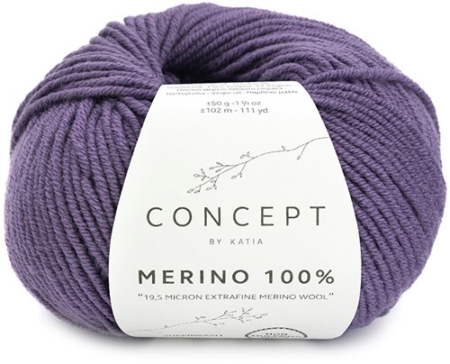 Katia Merino 100% 099 Dark violet