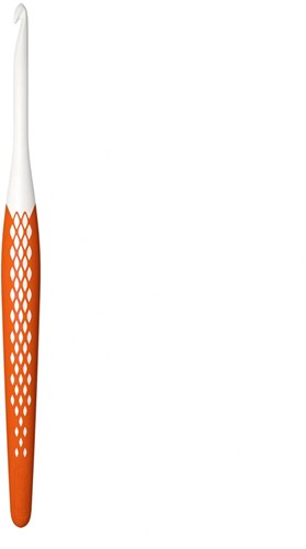 Prym Wool Crochet Hook Ergonomic 16 cm 4.5 mm Orange-2