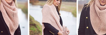 Pointed Scarf - Free Knitting Pattern