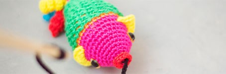 Crochet a Fish for World Animal Day