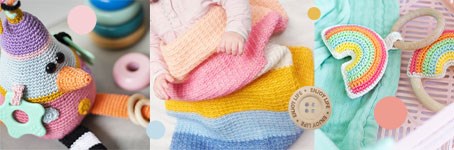Suitable Materials for Baby Projects: Yarn, Notions and Accessories
