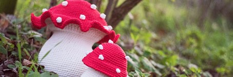 Crochet a Toadstool - Hello Autumn!