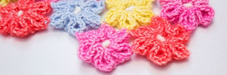 Funny Flowers - Learn how to crochet a flower!