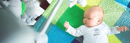 Super Must-have Crib Blanket - Free Knitting Pattern