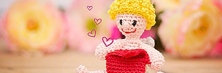 Crocheted Cupid - Free Pattern for Valentines Day