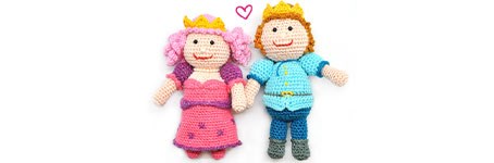 Crochet Prince and Princess: The cutest amigurumi!