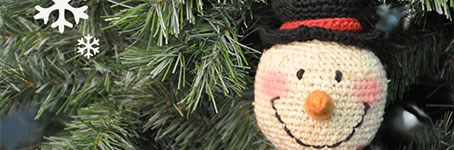 Winter project: Crochet a Snowman