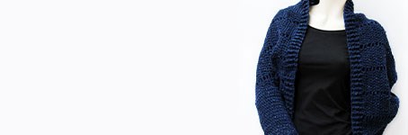 Crochet a shrug with Lana Grossa Royal Tweed