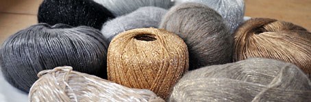 SHINE with glitter yarn for the holidays