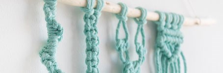 Macramé | How to tie macramé knots, plus loads of inspiration!