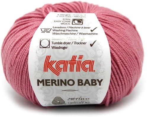 Katia Merino Baby 046 Rose