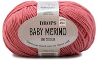 Drops Baby Merino Uni Colour 046 Rose