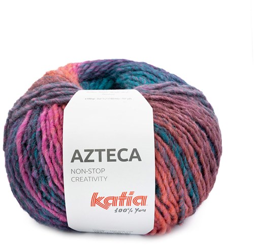 Katia Azteca 7893 Oilpaint/Fuchsia