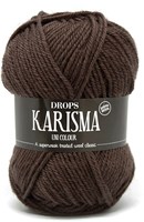 Drops Karisma Uni Colour 004 Chocolate-brown