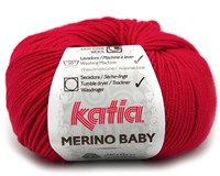 Katia Merino Baby 004 Red