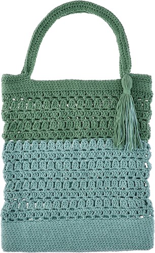 Happy Handmade Bag Crochet Kit 4 Aventurine & Glass