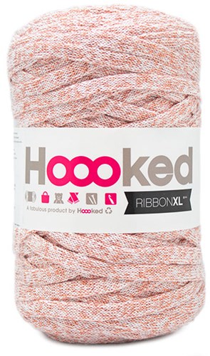 Hoooked RibbonXL Lurex 5 Cristal White