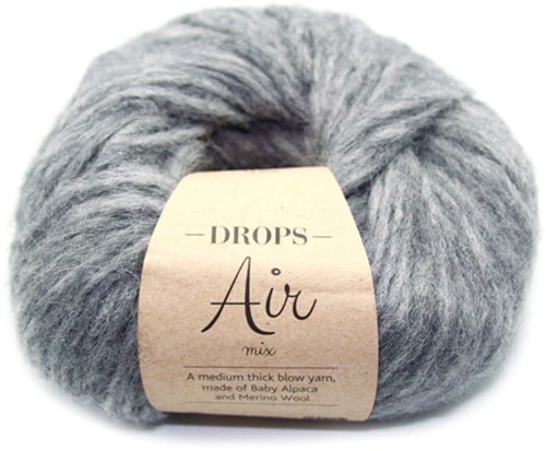 Drops Air Mix 004 Medium-grey