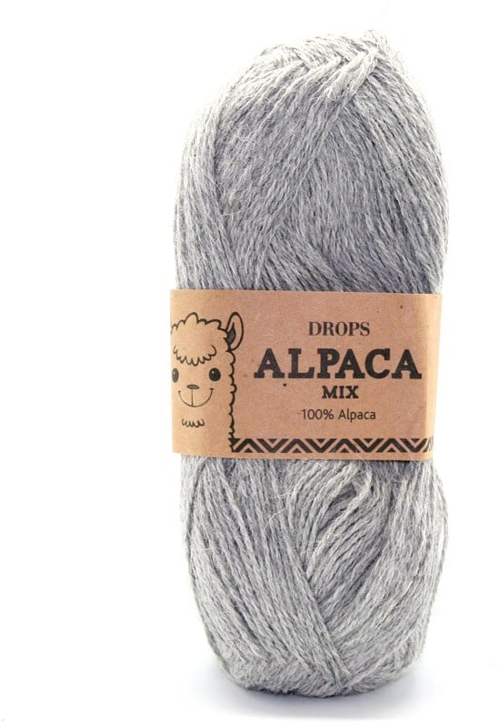 Drops Alpaca Mix 501 Light Grey