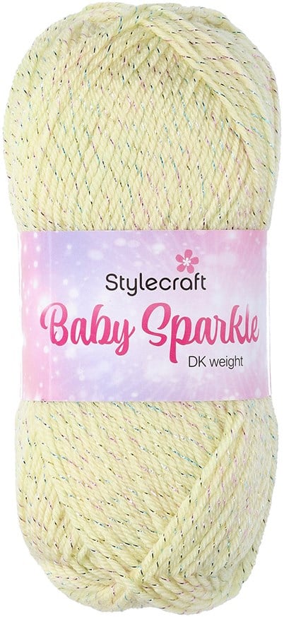 Baby sparkle super soft double knitting yarn hotsell