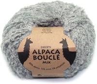 Drops Alpaca Bouclé Mix 5110 Light Grey