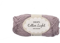 Drops Cotton Light Uni Colour 051 Frozen Lavender