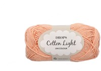 Drops Cotton Light Uni Colour 053 Peach