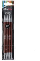 KnitPro Zing Double-Pointed Sock Needles 15cm 5.50 mm