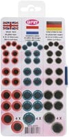 Opry Glitter Animal Eyes Two-tone 8-18mm Gold / Blue / Pink. 60pcs-2