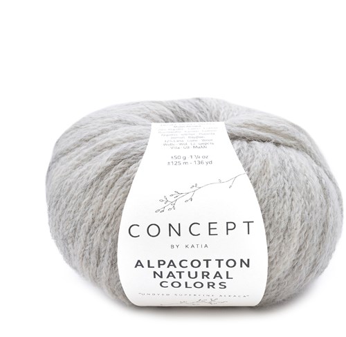 Katia Alpacotton Natural Colors 056 Light grey