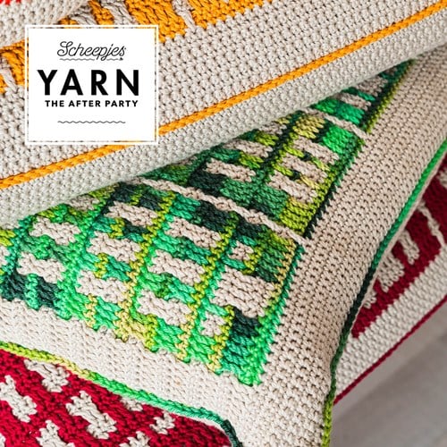 YARN The After Party nr.58 Chroma Canal Houses Cushion UK