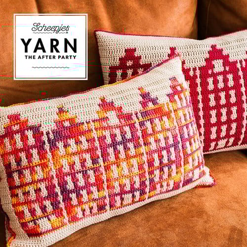 YARN The After Party nr.58 Chroma Canal Houses Cushion UK-2