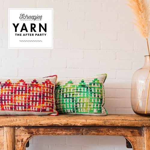 YARN The After Party nr.58 Chroma Canal Houses Cushion UK-3