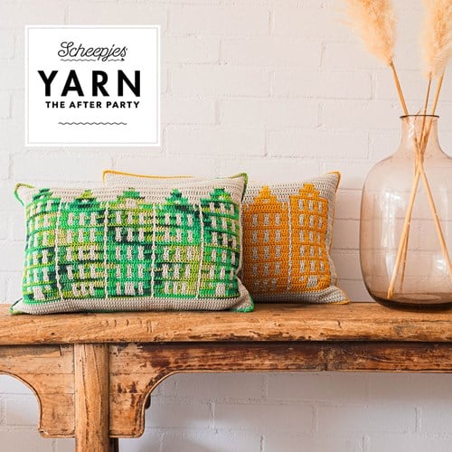 YARN The After Party nr.58 Chroma Canal Houses Cushion UK