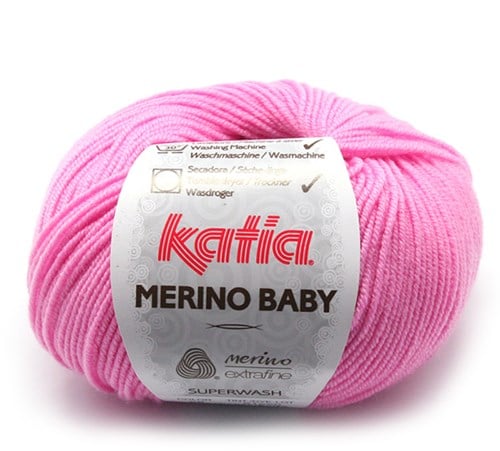 Katia Merino Baby 058 Bubble-gum