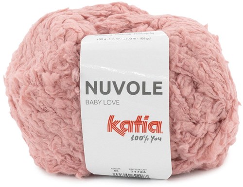 Katia Nuvole 058 Raspberry Red