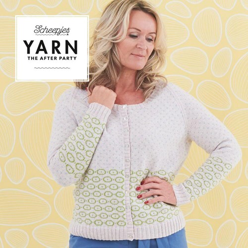 YARN The After Party nr.59 Bird's Eye Cardigan UK-2