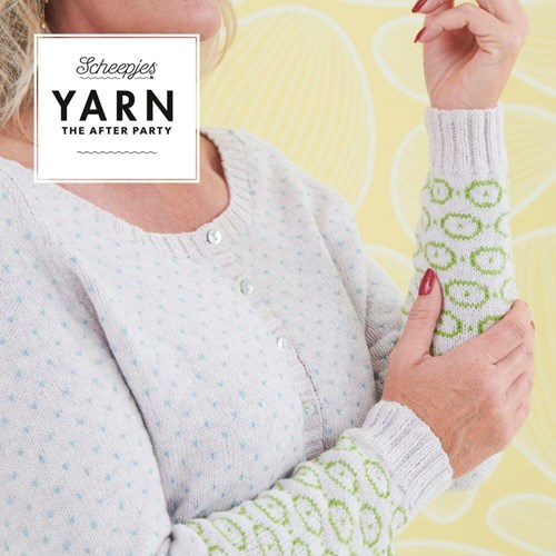 YARN The After Party nr.59 Bird's Eye Cardigan UK-3