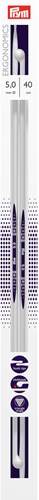 Prym Ergonomics Single Point Knitting Needles 40 cm 5.00 mm