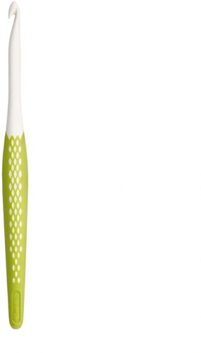 Prym Wool Crochet Hook Ergonomic 17 cm 6.00 mm Lime Green-2