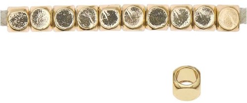 Rico Bracelet Cubes - Gold-2